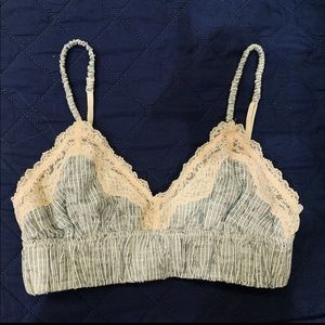 New Without Tags Anthropologie Bralette XS